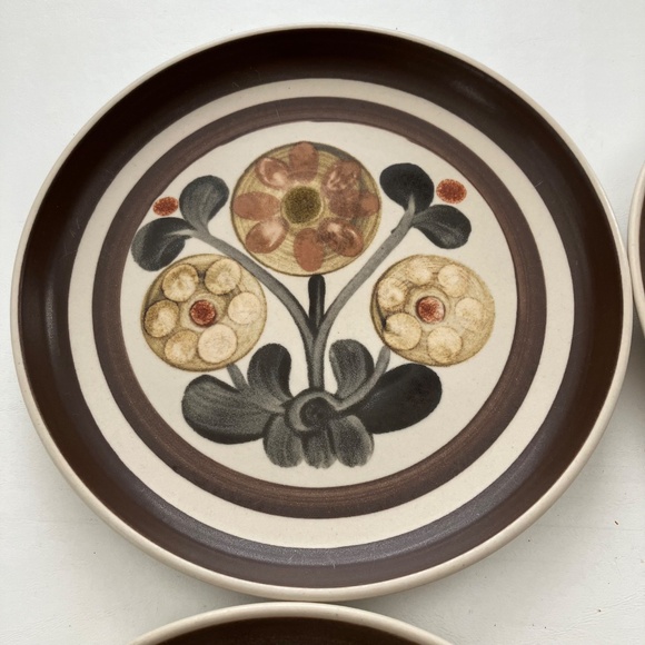 Salad Plate Mayflower by DENBY-LANGLEY Set of 4 - Picture 3 of 8